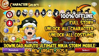 MOD NARUTO ULTIMATE NINJA STORM MOBILE ON ANDROID UNLOCK ALL CHARACTER Naruto Storm Mobile V1.1.1 screenshot 4
