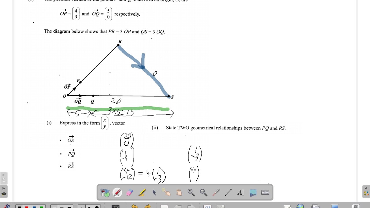May 2017 Question 11 c ii CSEC Mathematics Past Paper Solution - YouTube