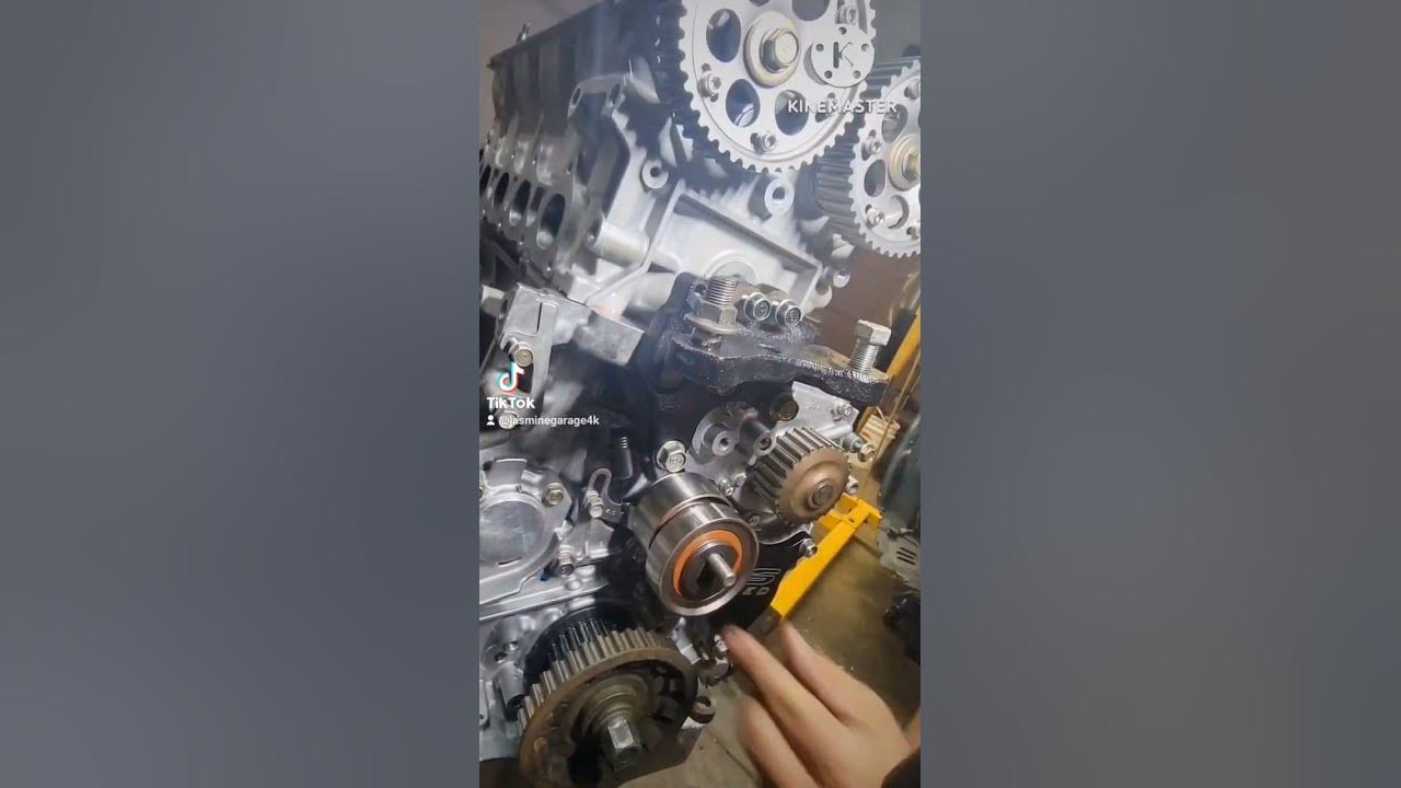 Honda Prelude Manual Timing Tensioner - YouTube