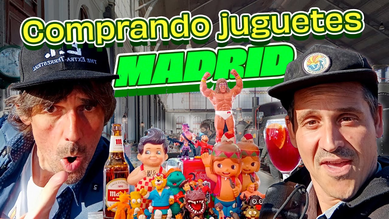 Vamos a la Feria del Ferrocarril y volvemos cargados de Juguete Vintage!