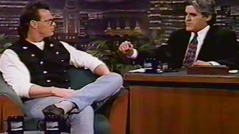 Jim McMahon The Tonight Show with Jay Leno January...