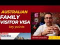 How to improve profile for Australian Family Visa (tourist stream)// Hari Om Consultants