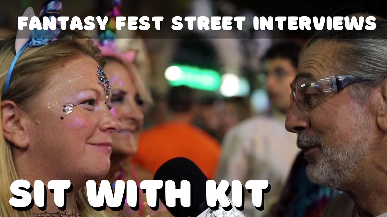 Fantasy Fest Street Interviews with Kit and Special Guest Host Phil Amsterdam