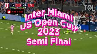 Inter Miami Kalahkan FC Cincinnati, Messi Dkk ke Final messi shorts shortsvideo