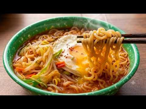 🍜라면... 무조건 맛있게 끓이는 법!