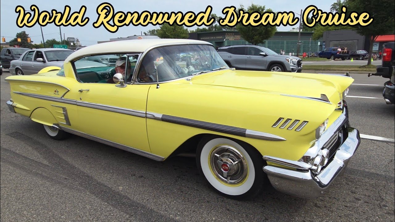 Woodward Dream Cruise 2025 The world's largest classic car cruise!