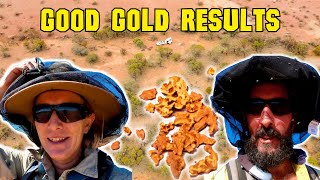 Good Gold with an exciting start into a new promising Gold Nugget Area