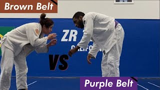 Purple Belt v Brown Belt - Rolling/Sparring Video Breakdown Episode 2