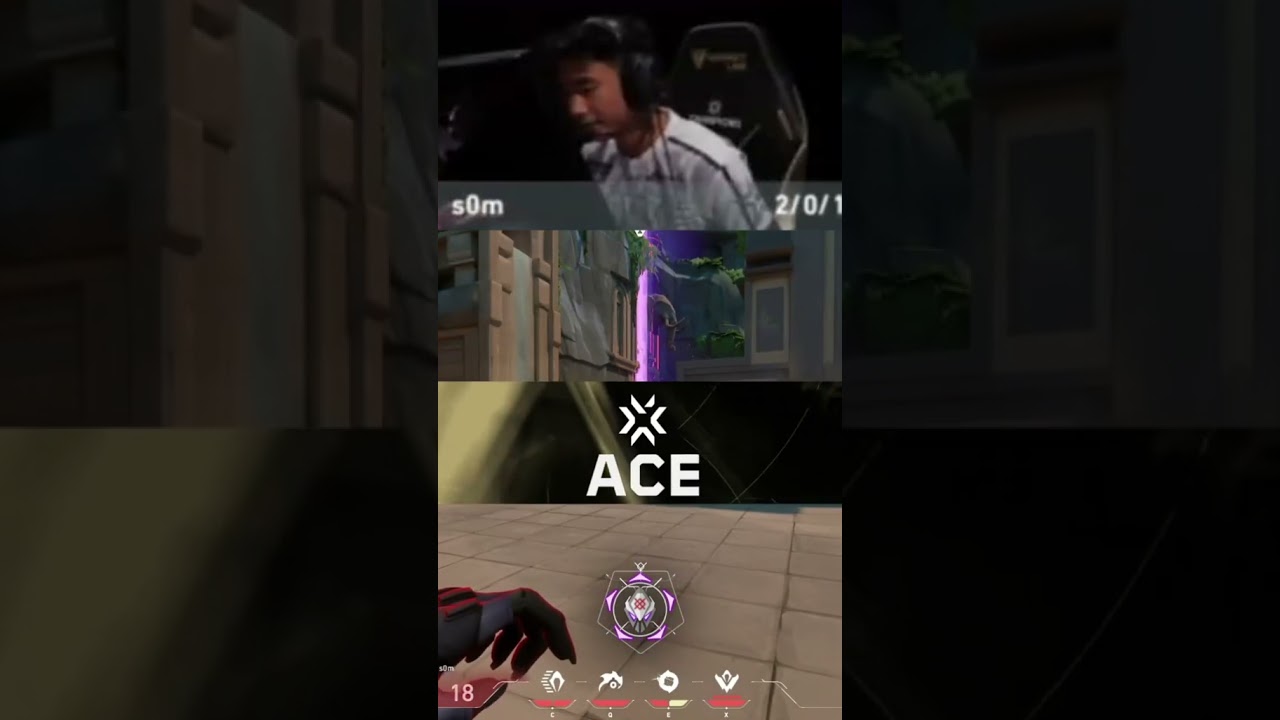 NRG s0m's Ace at VCT Champions..