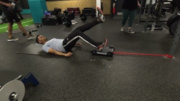 Heroboard Eccentric Accentuated Hamstring Curl: 2:1 Protocol