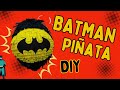 Batman Logo Piñata. DIY Piñata