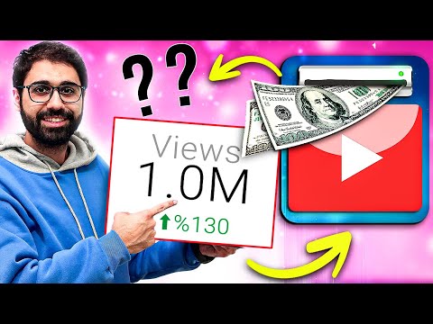 How much Money YouTube Paid Me for 1 Million Views!