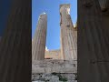 Acropolis of Athens in October.