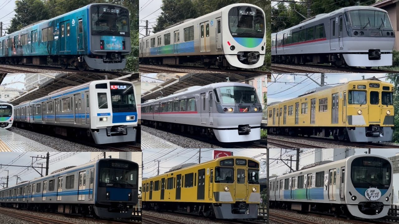 【100km/h超連発！】西武新宿線 勇猛果敢な高速通過集 第六弾