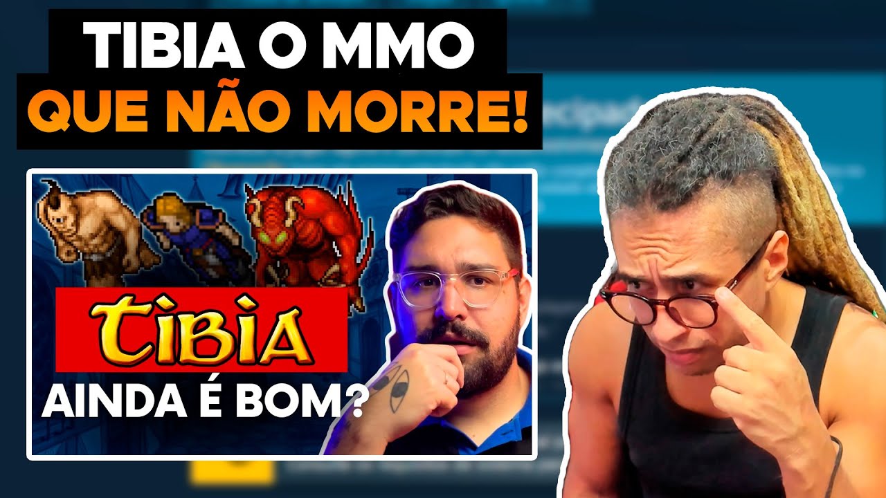ZEUS REACT: TIBIA O MMORPG QUE NUNCA MORRE - YouTube