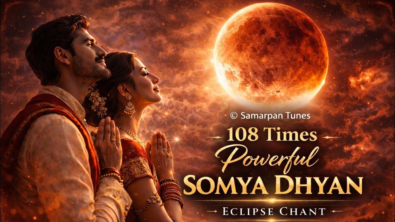 108 Times Om Som Somaya Namah | Moon Mantra for Purnima & Lunar Eclipse 2026