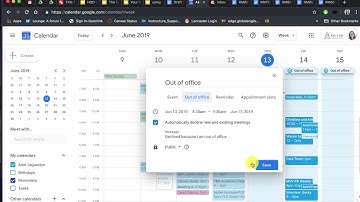 Using Google Calendar to Set Work and Office Hours