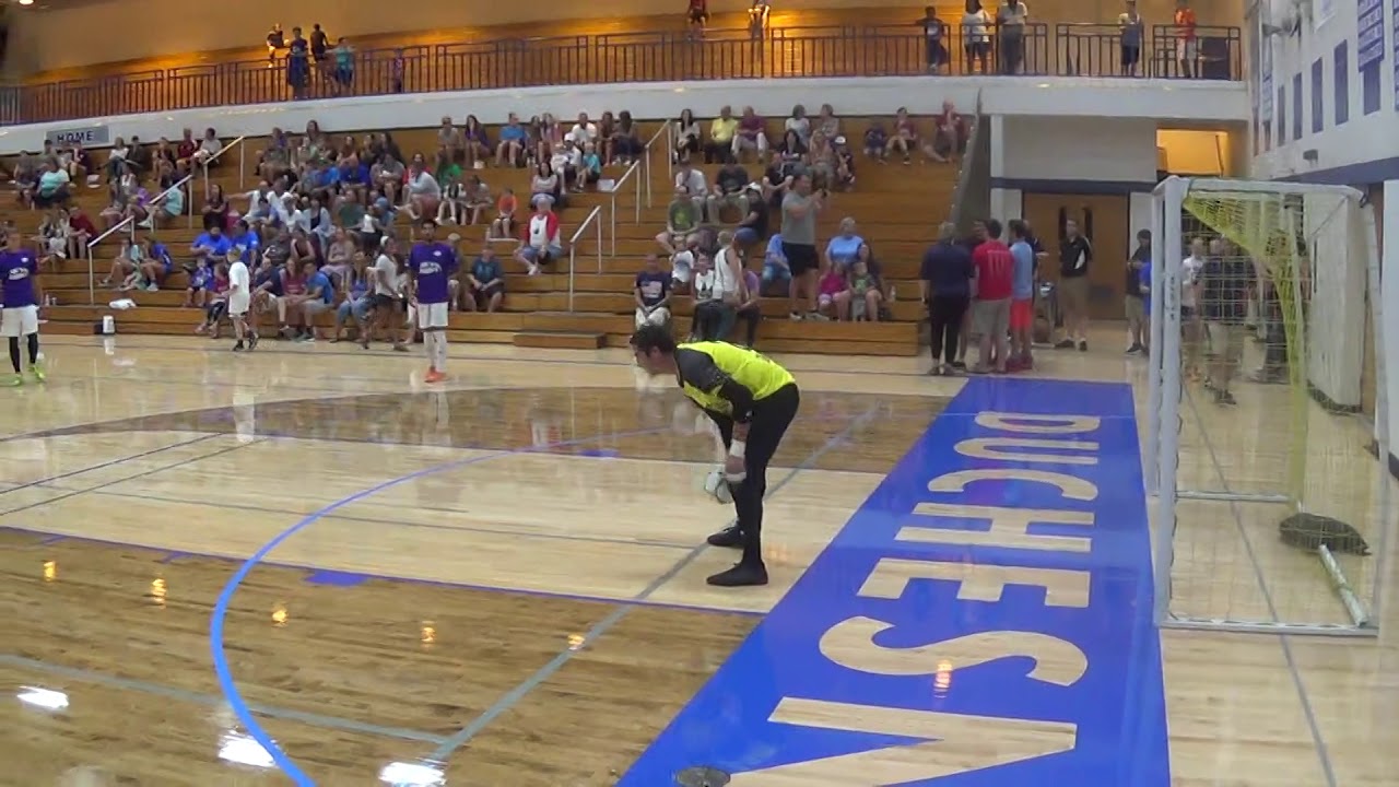 2018 Professional Futsal Showcase Game 1 Warm Up and Tribute Video