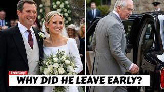 King Charles Left His Nephew s Wedding Early What Really Happened That Day