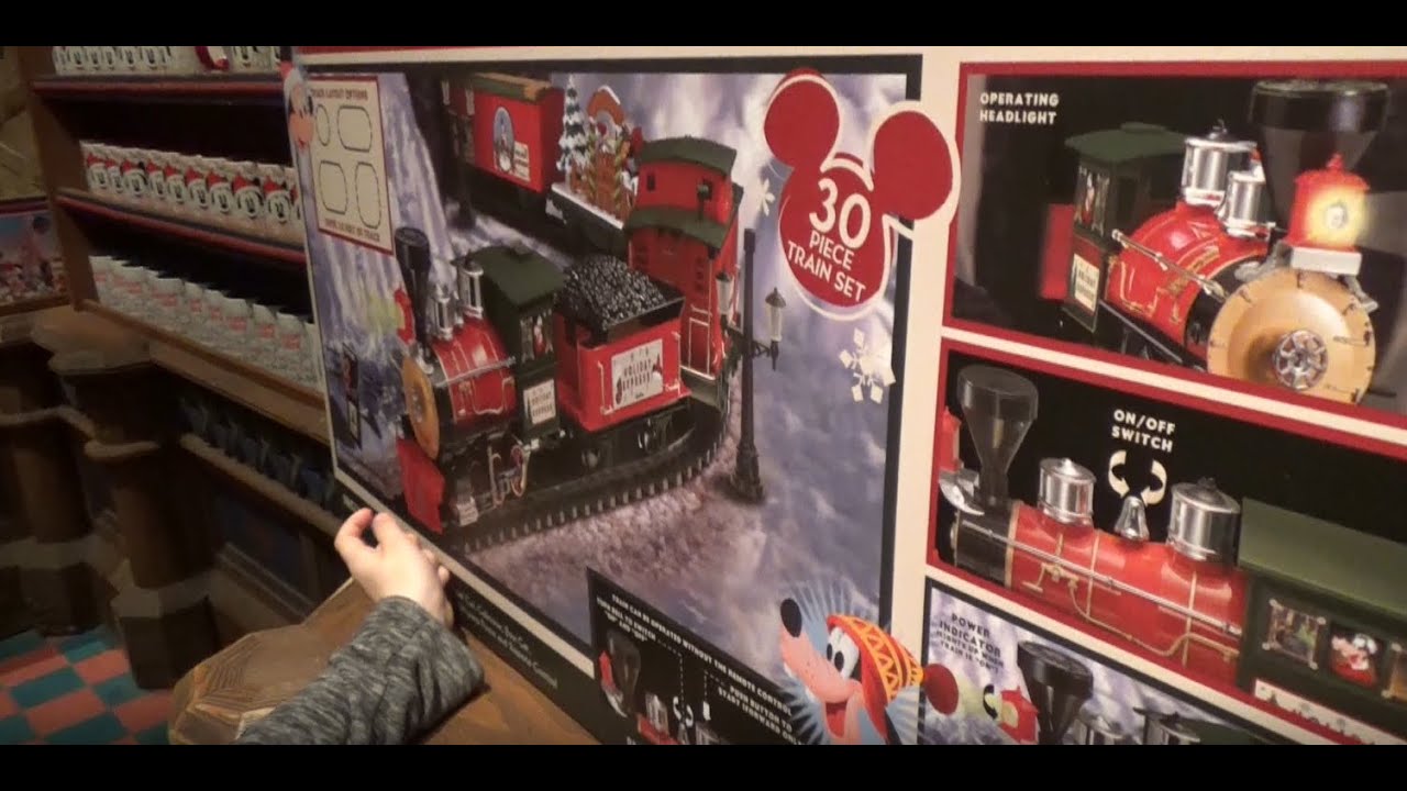 disneyland paris christmas train set