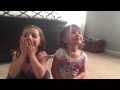 2 sisters find out the gender & name of their next sibling and they are not very happy!