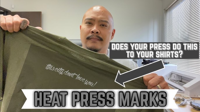 Preventing Heat Press Marks on Polyester Shirts - Angie Holden The Country  Chic Cottage