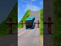Long City Buses vs Log Trap - BeamNG.drive #shorts #beamngdrive #beamng