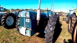 1963 Ford County Super SIX 5.4 Litre 6-Cyl Diesel Tractor (95HP) with Disc Cultivator