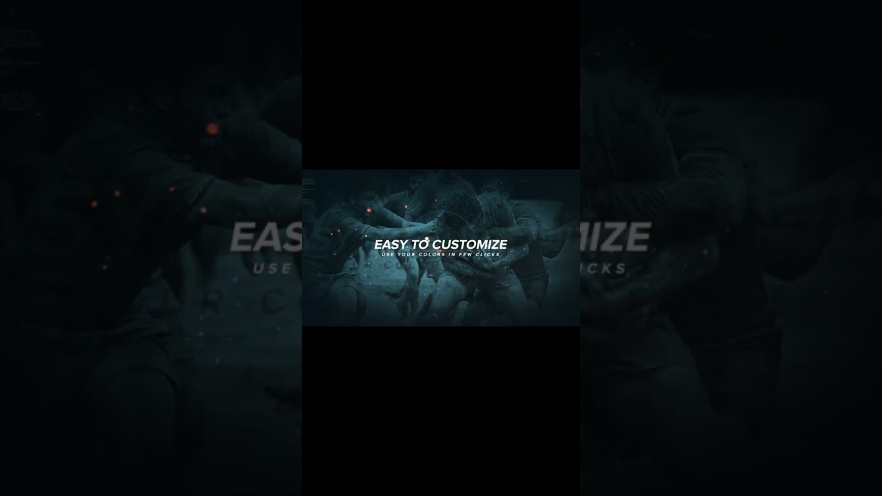 Target Action Trailer  | After Effects Template