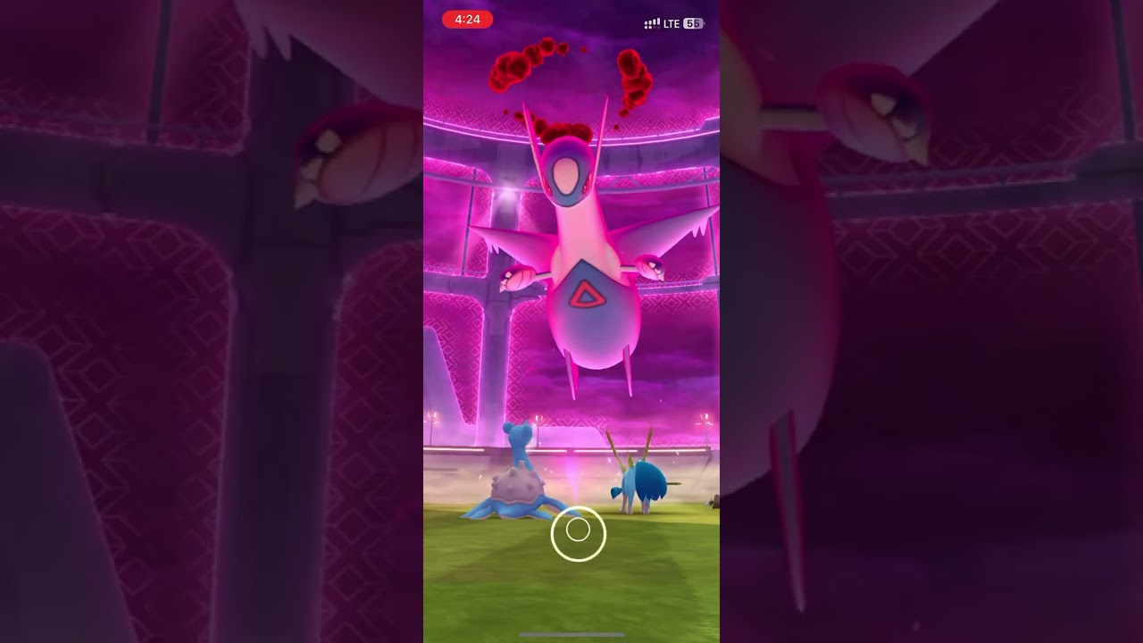 Dragon claw (target)luster purge dynamax latios max battle 