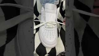 How to lace Air Force 1 Laces Tutorial❗️🤩   *Crazy* Resimi