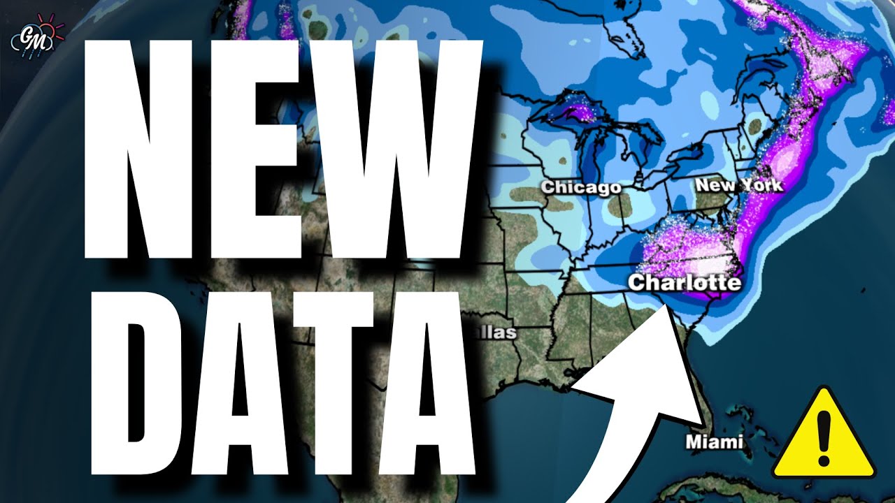 NEW DATA Shows CRAZY SNOW Totals