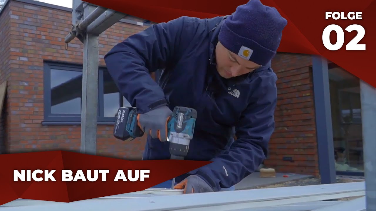 Meine Terrassenüberdachung nimmt Form an! | NICK BAUT AUF (2/3)