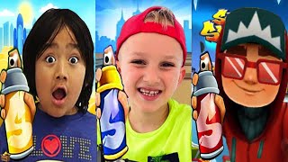 iGameBox🎅🏻Subway Surfers Petersburg Festive Jake Vs.Ryan World's Vs.Vlad&Niki Run✔️HD Gameplay#91 screenshot 4