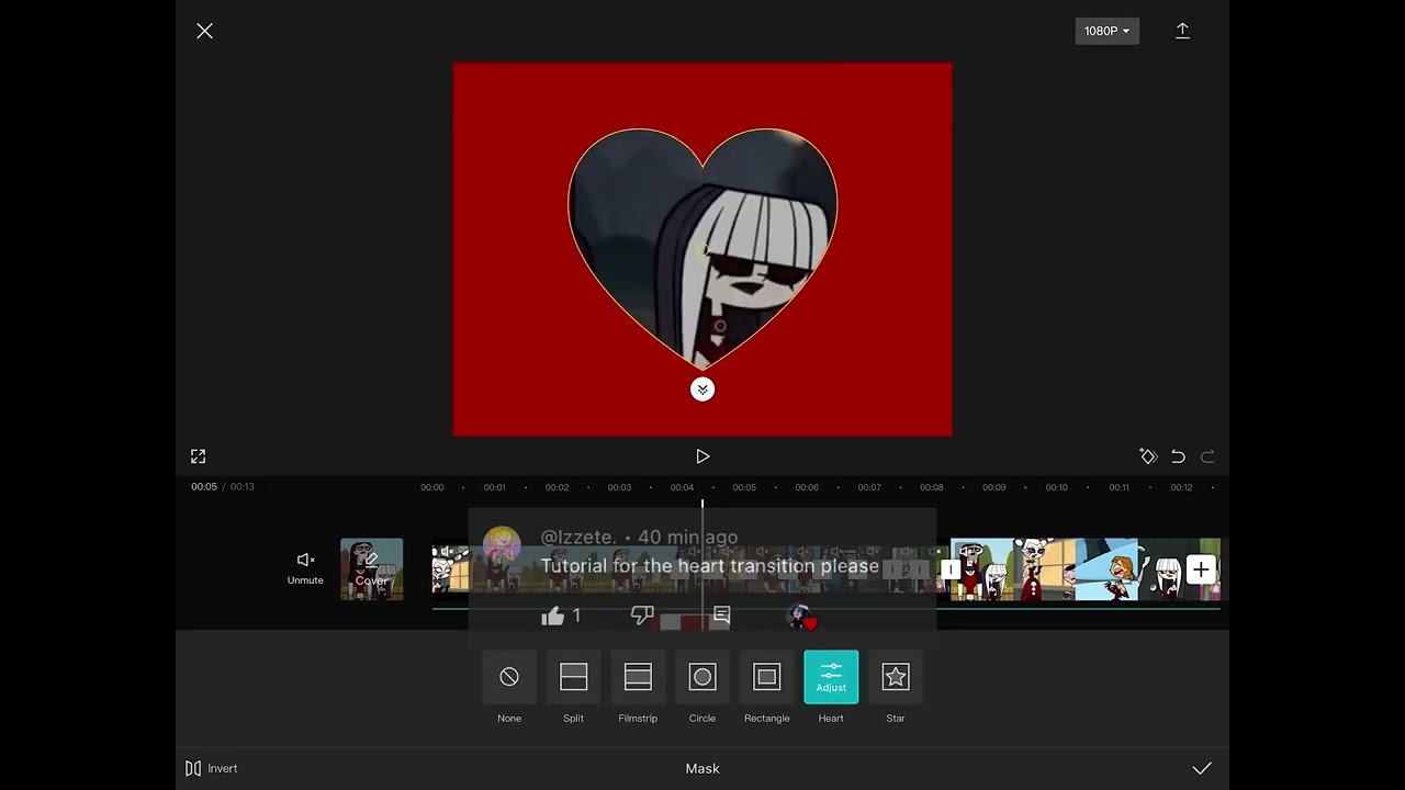 Heart transition tut cuz someone asked for it