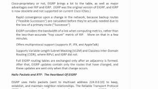 EIGRP Fundamentals