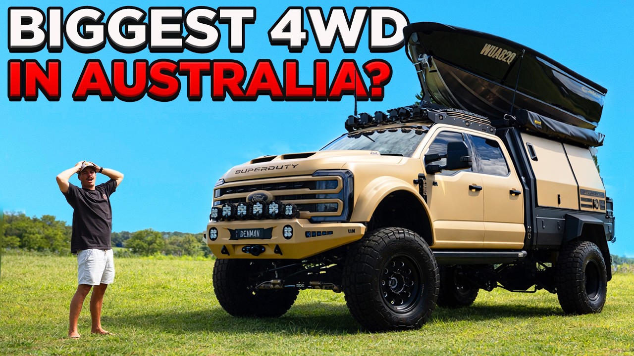 Biggest 4WD In Australia?? Crazy F550 Build! - YouTube