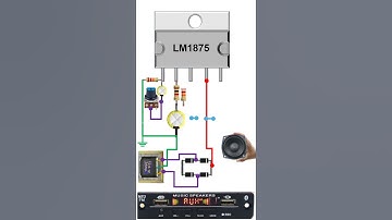 lm1875 audio amplifier#electronic