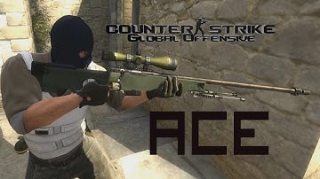 CS:GO | My first ACE (AWP on Cobblestone)