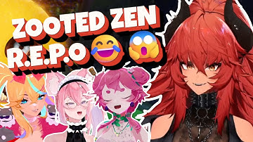 Zentreya TOO ZOOTED for R.E.P.O. 😂 Arielle, Froggy & Mei MELTDOWN 😱 (ft. Bluto!)