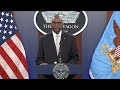 Us defense secretary lloyd austin will take all necessary actions to defend the us