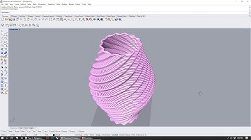 ARCH 231 - Parametric Vessel & 3D Transformations in Grasshopper