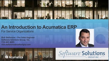 Acumatica ERP Overview Demo for the Services Industry