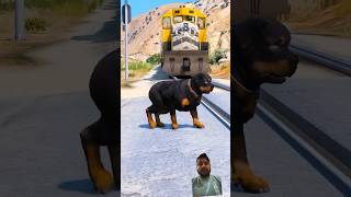 GTA man loves dog 🐕 || asmr dog safety #gta #gtav #dog #technogamerz #gaming #satisfying #medical screenshot 3