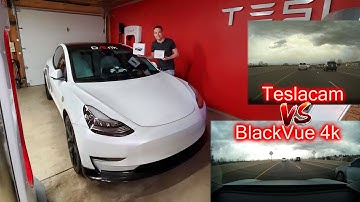 🎥 Teslacam vs. 4k Blackvue Dashcam. Complete Model 3 Install & Comparison.