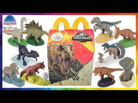 juguetes de jurassic park el reino caído