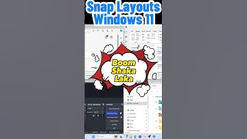 Snap Layouts in Windows 11 #shorts