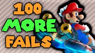 100 MORE Ways to Fail in Mario Kart 8!!