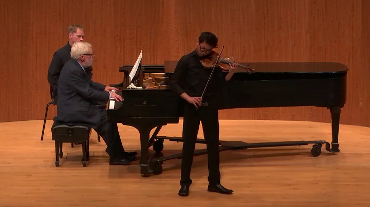 Sibelius Violin Concerto 1st Mvt. - James Poe