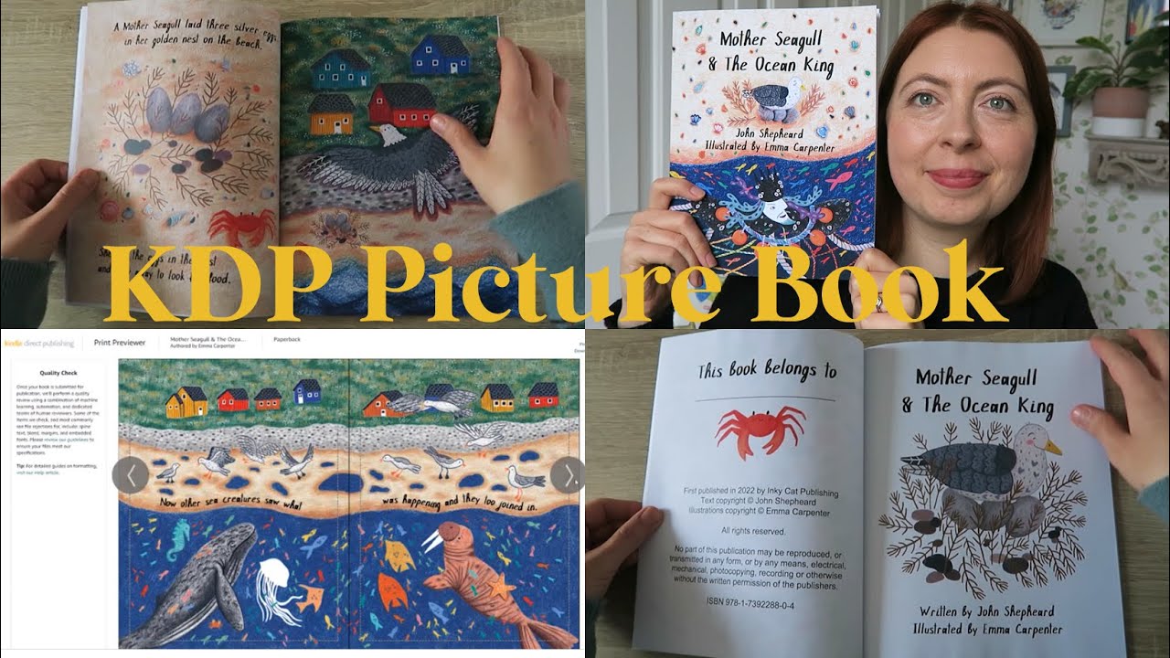 How To Self Publish A Picture Book KDP Tutorial Templates Copyright Page ISBN Number More